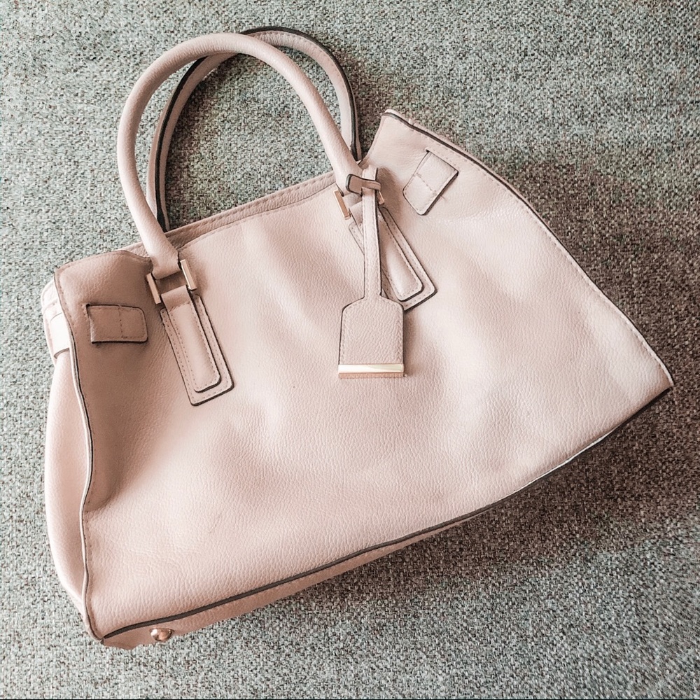 Blush pink purse